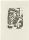 EDOUARD VUILLARD Two lithographs.